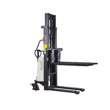 SPN1025 M2, Полуэлектрический штабелер с раздвижными вилами, г/п 1000 кг, высота подъёма 2500 мм, АКБ 120 Ач
